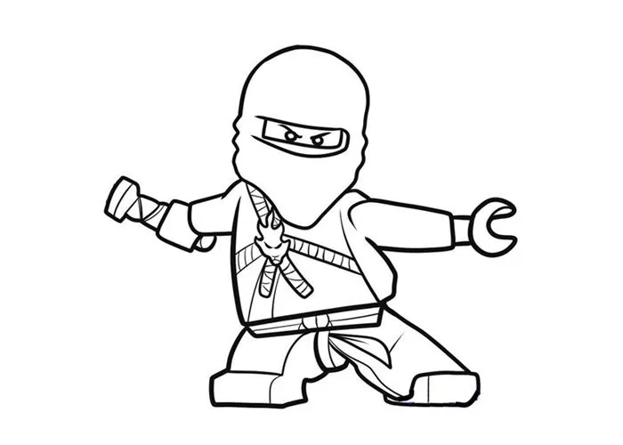 Ninjago coloring page | Lego Coloring Pages | Pinterest