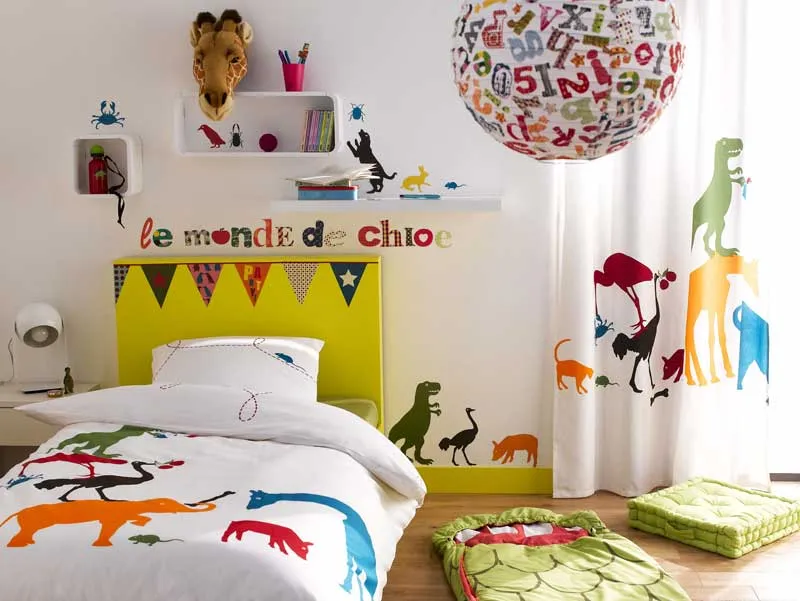 Niño en Casa: Cortinas Francesas para las Habitaciones de los Niños