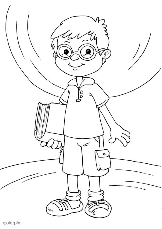 niño delgado Colouring Pages (page 3)