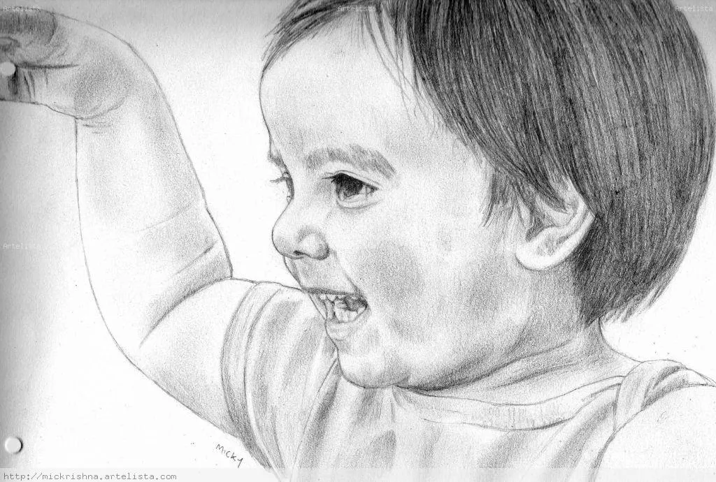 Niño Feliz Miguel Angel Tiseira- Artelista.com