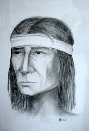 Niño indigena dibujo - Imagui