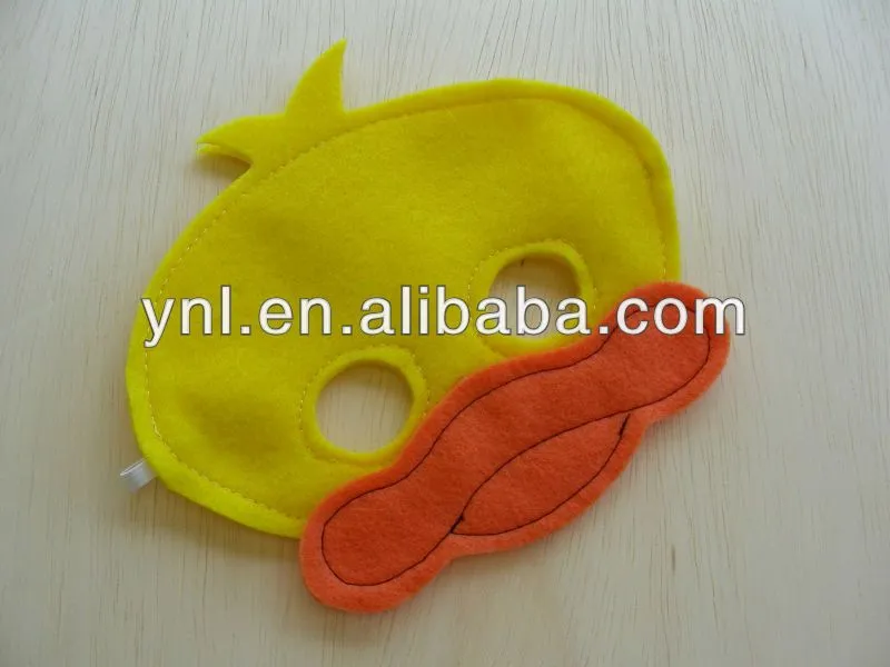 del niño pato amarillo máscara-Suministros de actividad y fuentes ...