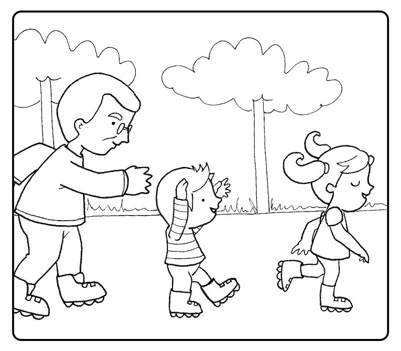 Niño vistiendose Colouring Pages