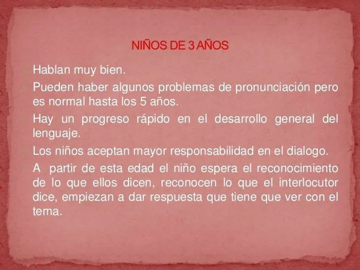 Niños de 2 a 3 años (fonoaudiologia)