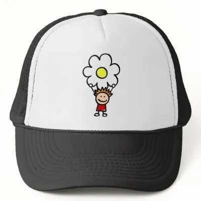 niños felices que celebran el ejemplo del dibujo a gorra de Zazzle.