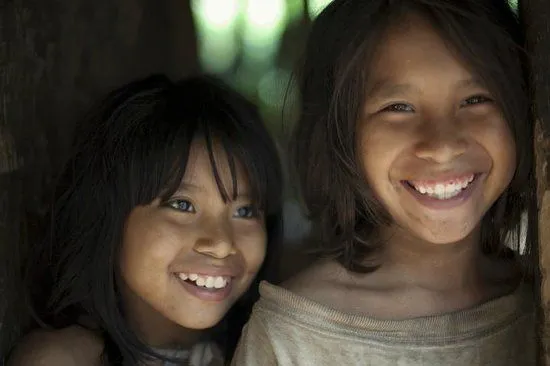 niños indigenas en ciudad perdida sierra nevada - Picture of Wiwa ...