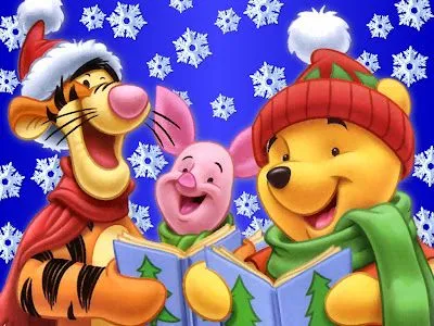 PARA NIÑOS E INFANTIL: FONDOS DE PANTALLA DE NAVIDAD - WINNIE THE ...