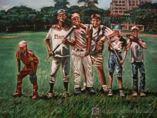 niños jugando al beisbol | 27029948