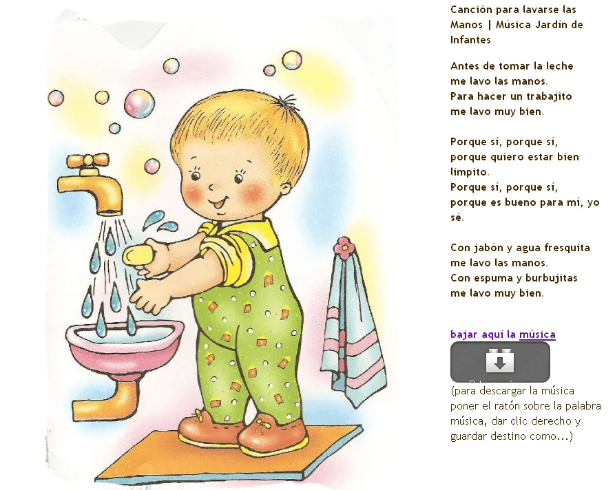 Niño lavandose las manos animado - Imagui
