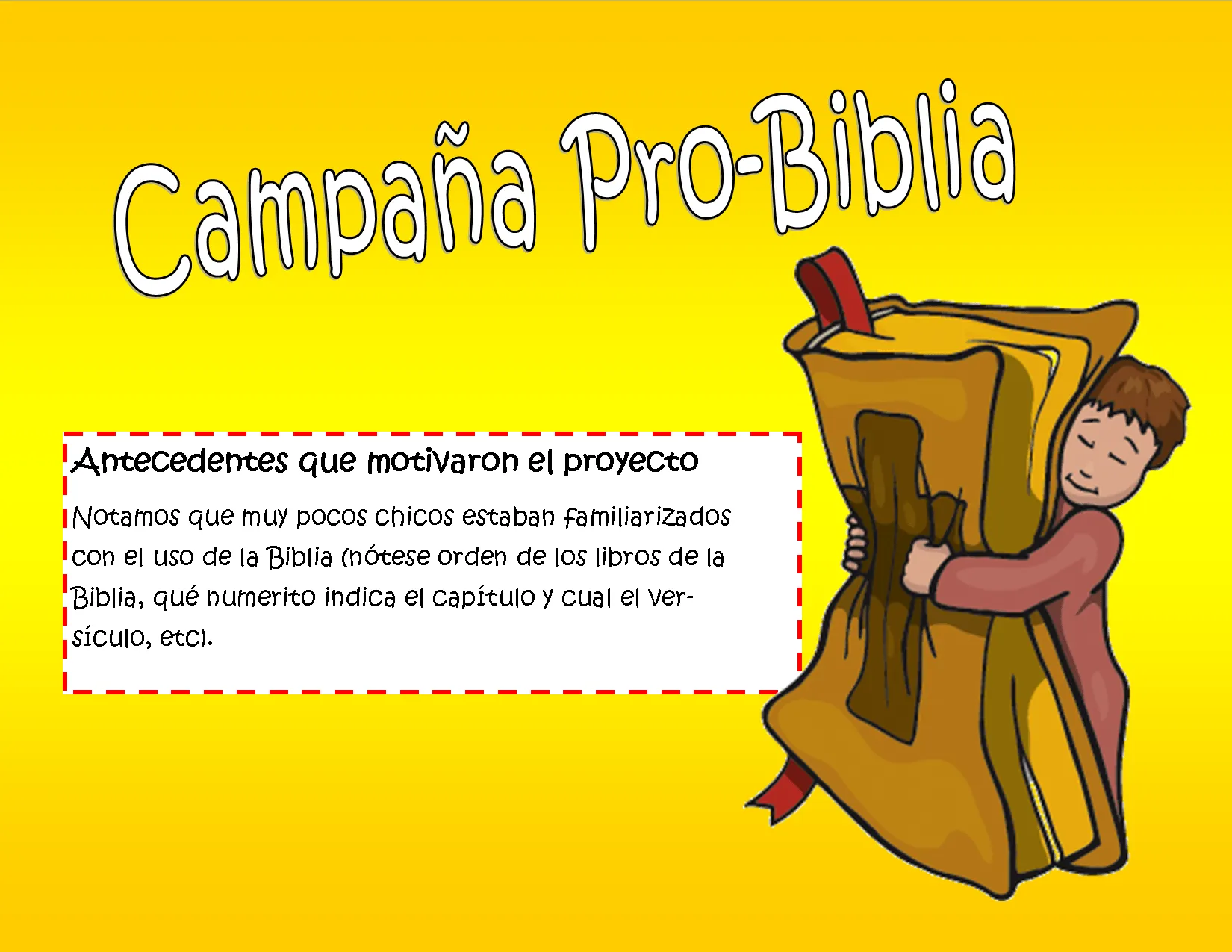 Campaña Pro-Biblia | Primariolandia