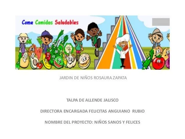 Niños sanos y felices