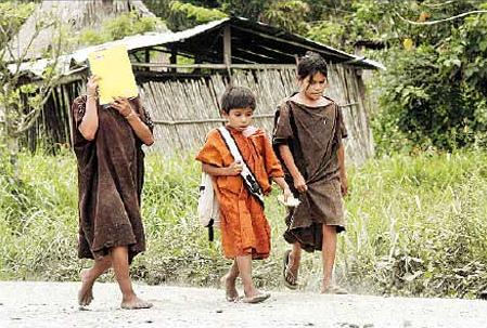 Niños del VRAE, en la selva del olvido”, fotoreportaje de La ...