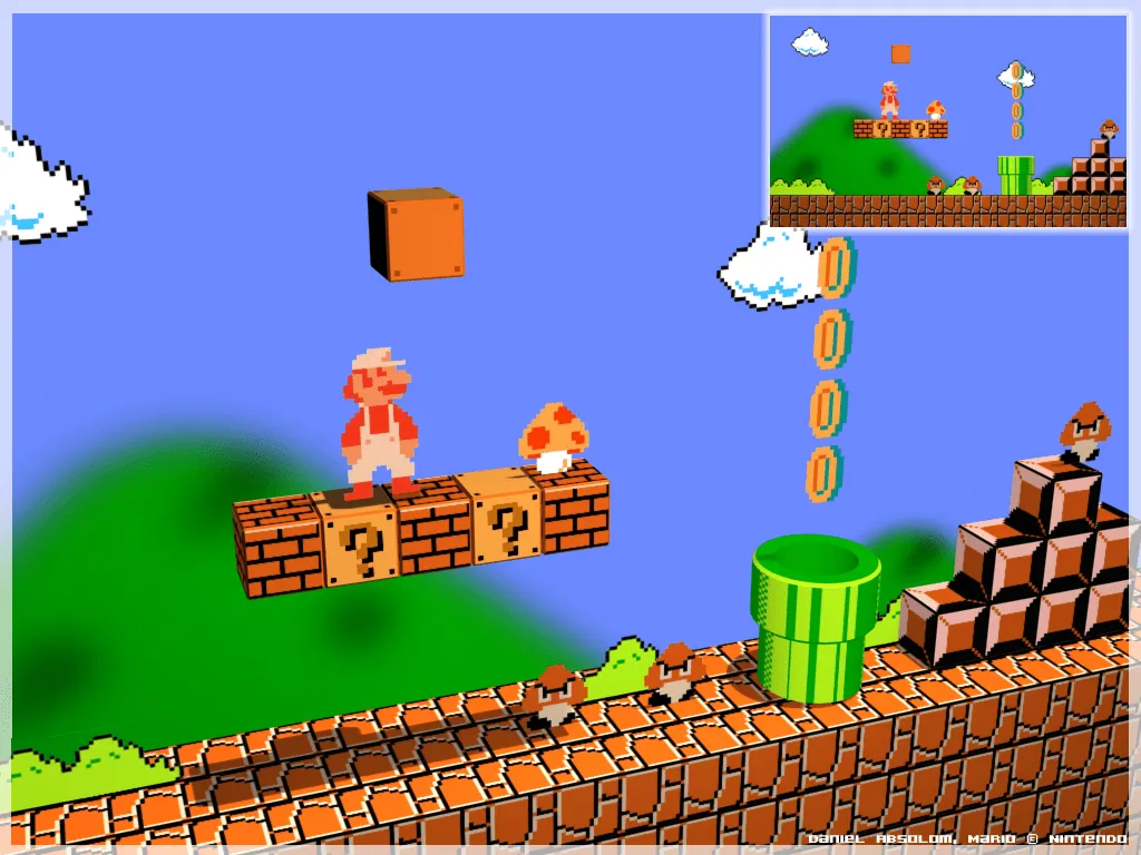 Nintendo 3DS: Super Mario Bros by cezkid on DeviantArt