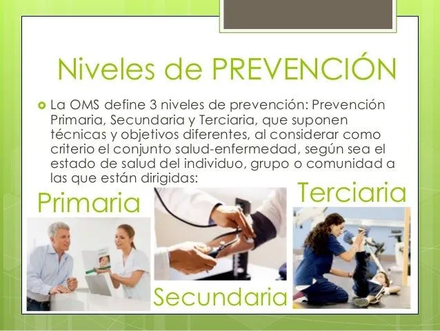 5 niveles prevENCION