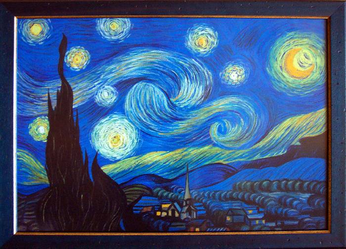 Noche estrellada. Van Gogh Marta C C - Artelista.com