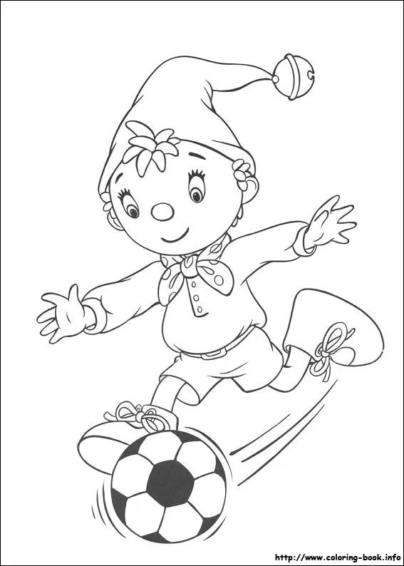 Noddy coloring pages on Coloring-