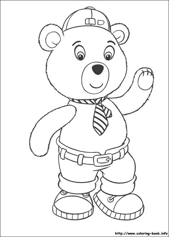 Noddy coloring pages on Coloring-