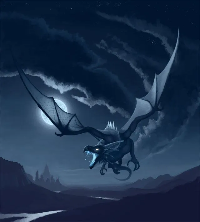 noiserbox: Ilustraciones de dragones.