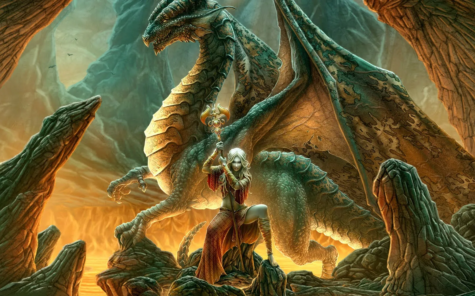 noiserbox: Ilustraciones de dragones.