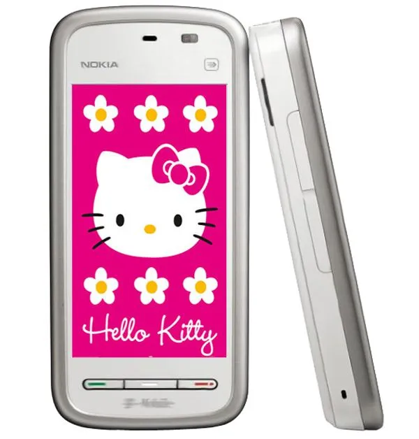 Nokia 5230 Hello Kitty, un móvil táctil muy coqueto - tusequipos.