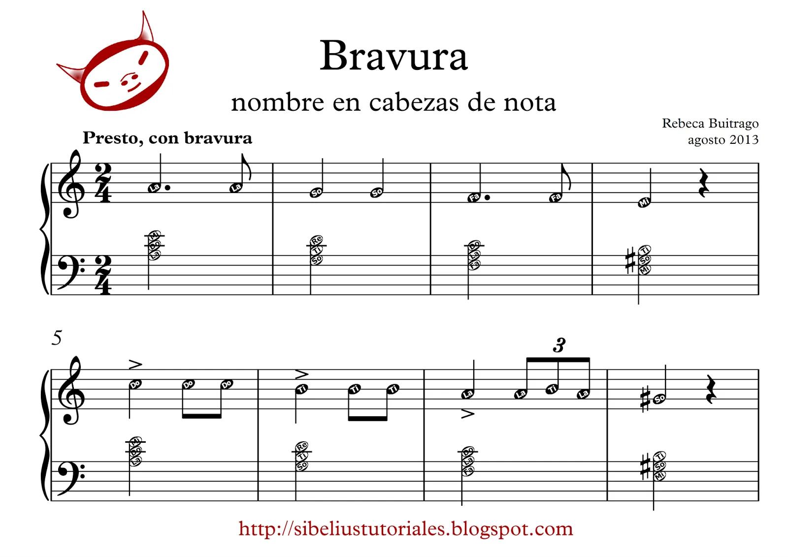 Nombre en las cabezas de nota con Sibelius | Notación musical con ...