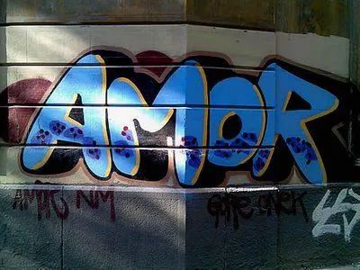 Graffitis de te amo para colorear - Imagui