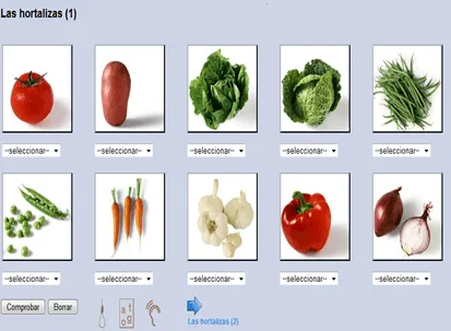 Nombres hortalizas - Imagui