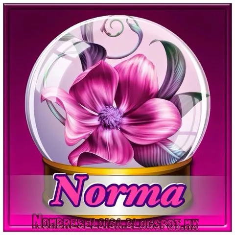 Nombres en Imagen: Norma