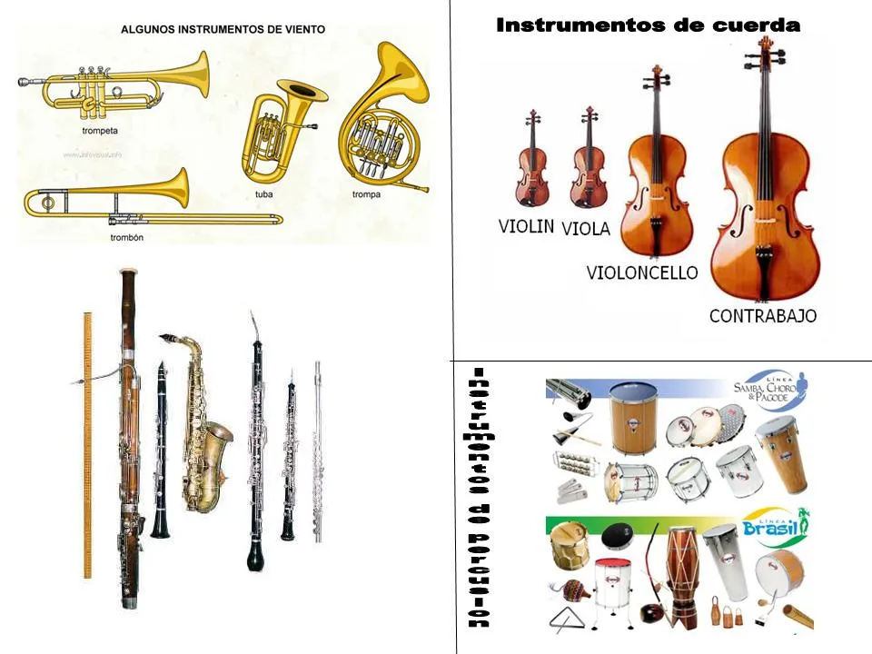 Nombres de instrumentos de viento - Imagui