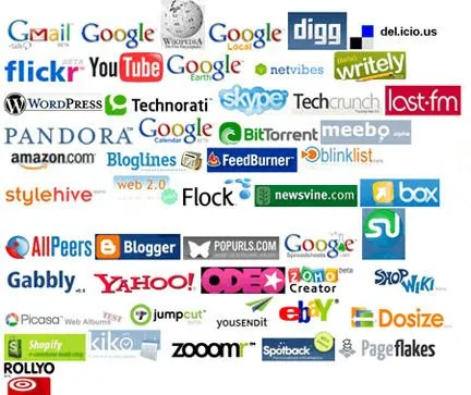 Nombres de logos de internet - Imagui