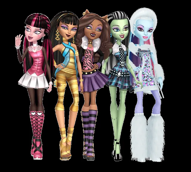 Nombres de las Monster High - Imagui