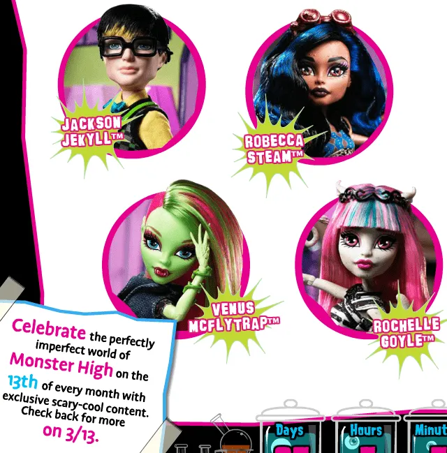 Sweet Darkness: Nuevo Monstruos en los pasillos de Monster High :