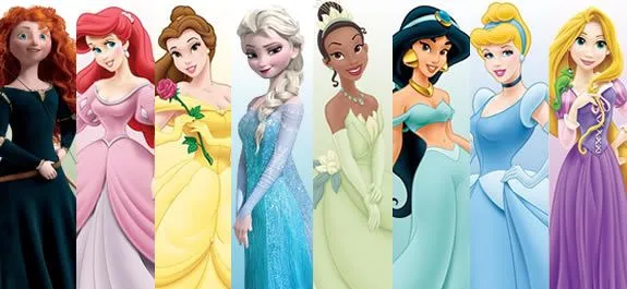 Todos los nombres de las princesas Disney - Imagui