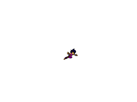 Normal Gohan sprites on Scratch