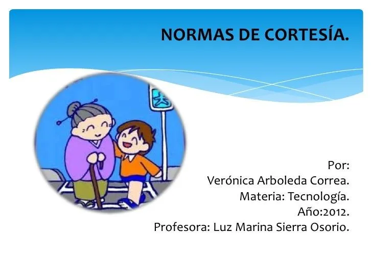 Normas de cortesía