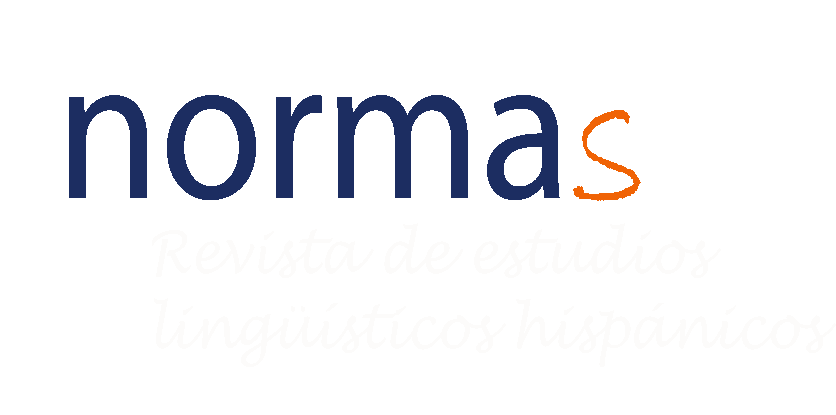 Normas. Revista de estudios lingüísticos hispánicos