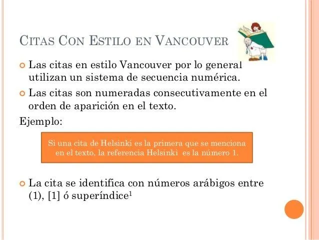 Normas Vancouver 2014 - Citas y Referencias Bibliográficas según Norm…