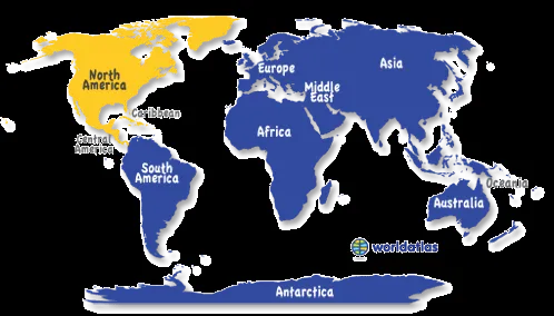 North America Map / Geography of North America / Map of North ...