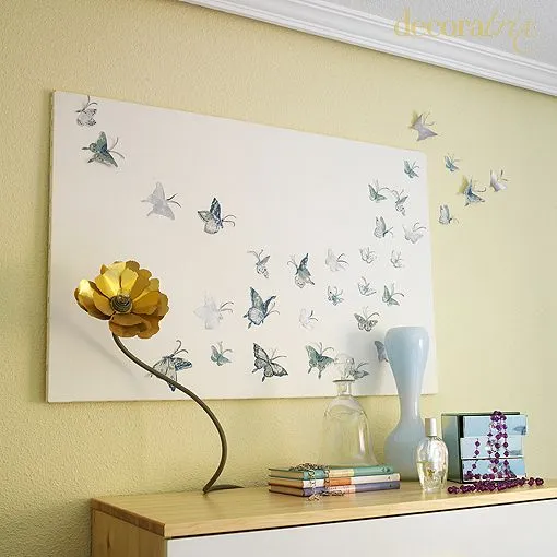 Not for boring: Decorando con mariposas!