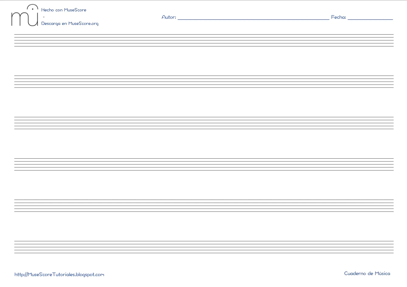 Notación musical con MuseScore