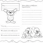 notas para cuadernos -datos de los nenes, planillas de telefonos, para ...