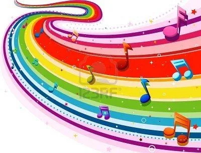 Notas musicales de colores animadas - Imagui