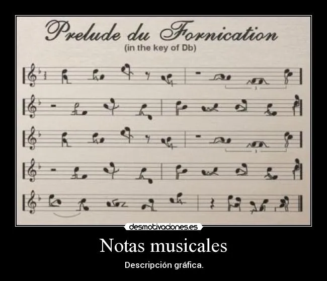 Notas musicales | Desmotivaciones