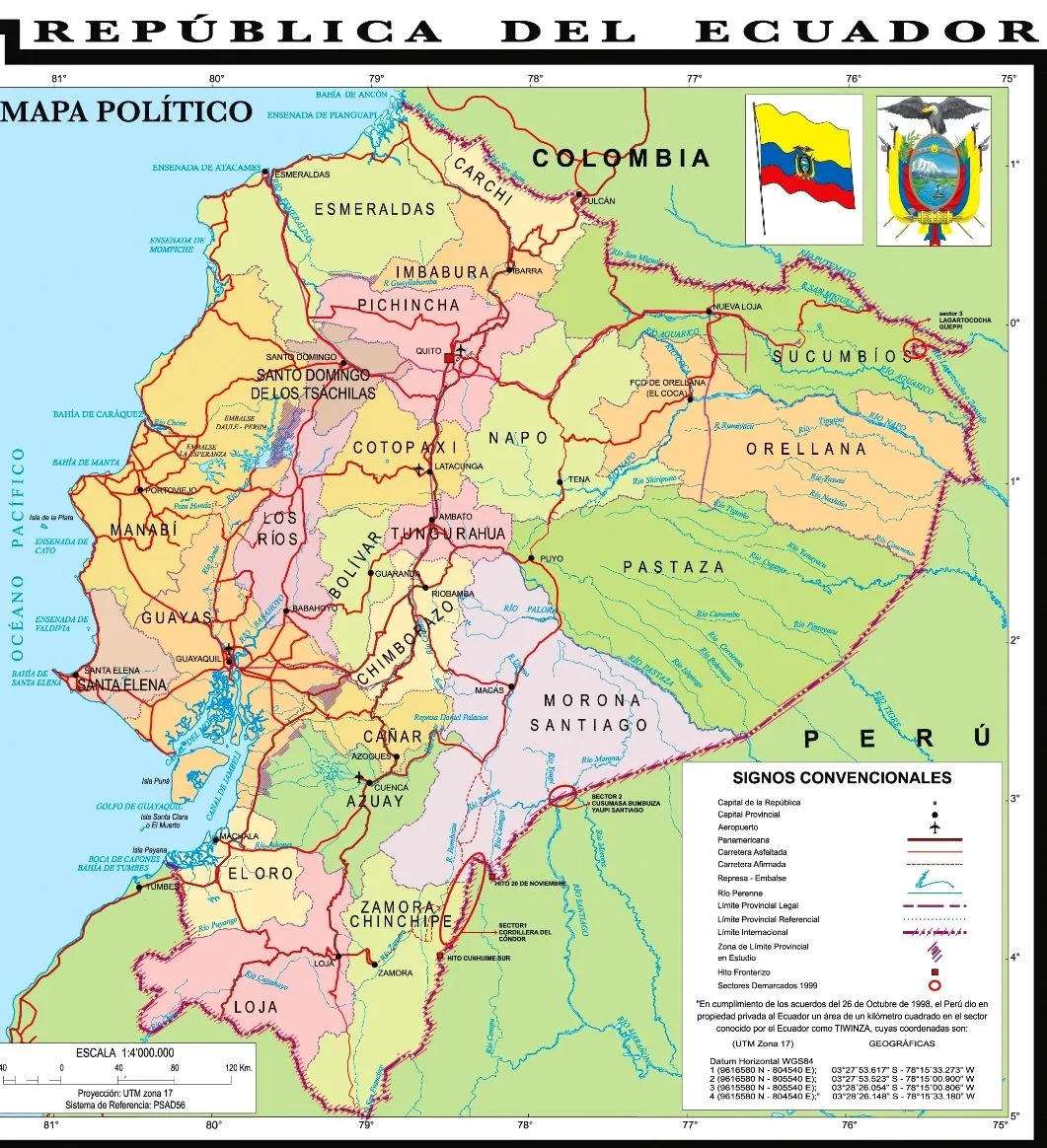 Noticias de Ecuador: MAPA ECUADOR