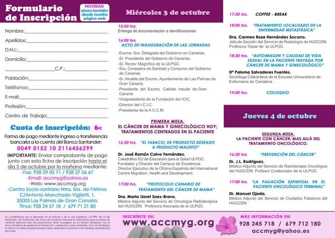 Noticias, eventos y actualidad. ICIC - Cancer Canarias