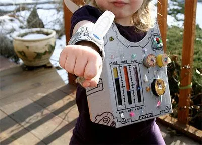 NOTICIASNEWS: Halloween: Disfraz casero de robot