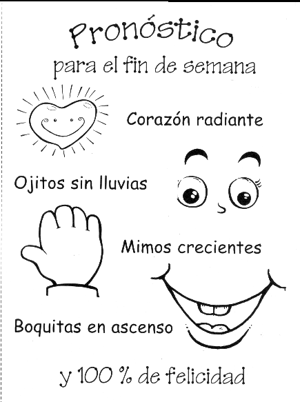 Notitas para fin de semana para colorear - Imagui Notitas para fin de semana para colorear - Imagui