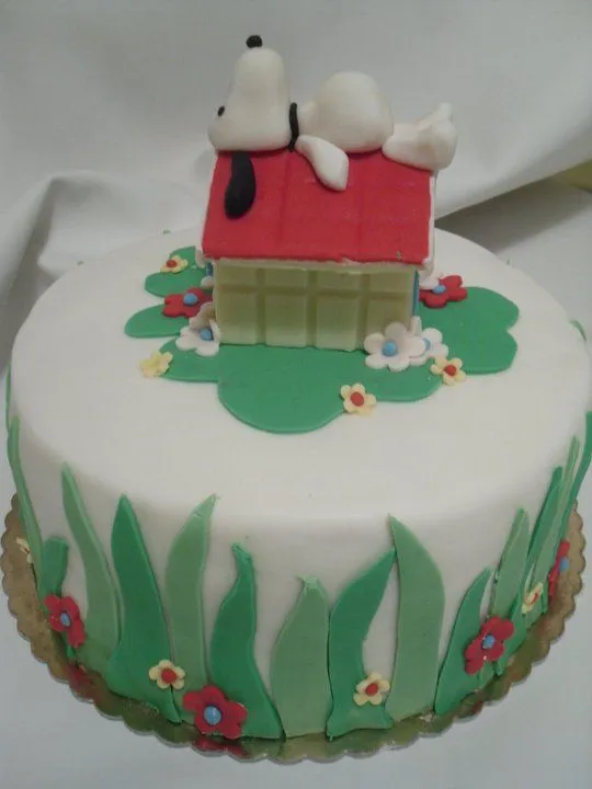 notticreative, io e ancora io...: Torta Snoopy...una torta di ricordi