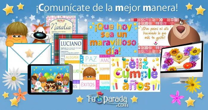 Muchas novedades y tarjetas de saludos especiales para ti ...