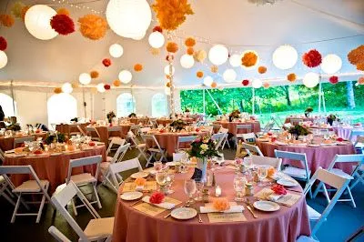 Ya estoy de novia!: Decora tu fiesta de matrimonio con pompones!